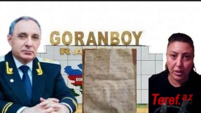 Goranboy sakini Baş Prokurora səsləndi-