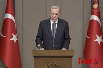 Ərdoğan: