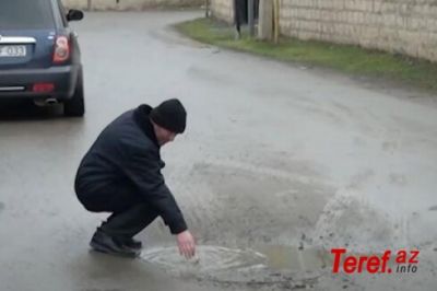 Milli qəhrəmanın adını daşısa da, sahibsiz qalan küçə - VİDEO