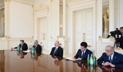 İlham Əliyev Belarusun Baş nazirini qəbul etdi - FOTO