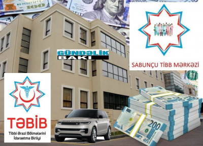 Sabunçu Tibb Mərkəzində  “Roza-Mürsəl-Gəray”  üçlüyünün əməlləri...  -  Xəstələrə  verilməli olan ərzaq, qida məhsulları  “üçlüyün”  evinə daşınır....