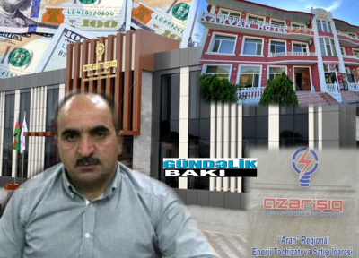 Qarabağ Regional Elektrik Şəbəkəsinin rəisi Canəhməd Əhmədovun milyonluq KARVAN HOTELİ- FOTOLAR