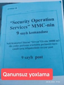 SOS şirkəti hələ də SOCAR-ı mühafizə edir?