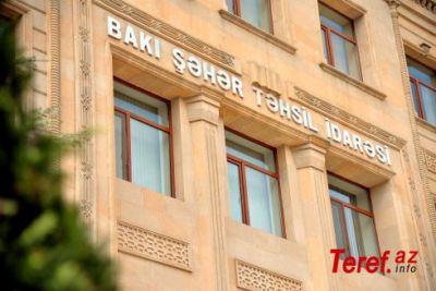 Bakı Şəhəri üzrə Təhsil İdarəsinin rəhbərliyini görmək qeyri mümkündür -