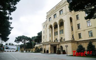 Azərbaycan Respublikası Müdafiə Nazirliyinin məlumatı