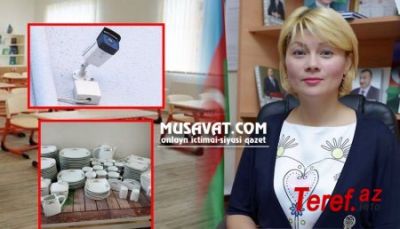 Direktor kamera sistemini və qab-qacağı da özü ilə yeni iş yerinə aparıb -