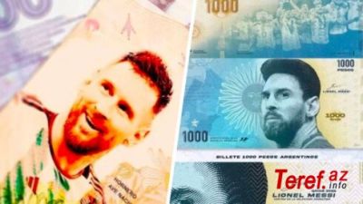 Argentina Messi əskinaslarını dövriyyəyə buraxacaq