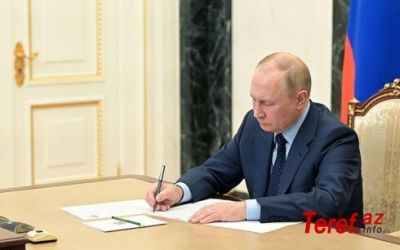 Putin neftlə bağlı qiymət həddi müəyyən edənlərə yanacaq tədarükünə qadağa qoyub