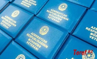 Veteranlıq vəsiqəsinin verilməsi prosesi ilə bağlı açıqlama