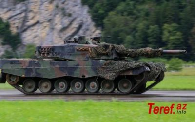 Almaniya "Leopard 2" tanklarının Ukraynaya təhvil şərtlərini açıqlayıb