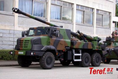 Fransa Ukraynaya daha 12 CAESAR haubitsaları verəcək