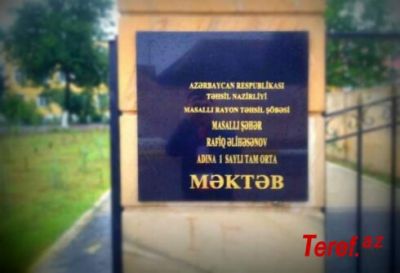 Masallı 1 saylı tam orta məktəbində 25 xadimənin neçəsi “xadimə”dir