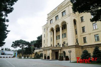 Müdafiə Nazirliyi açıqlama yayıb