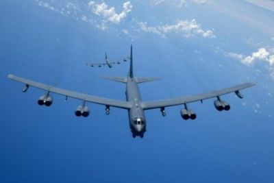 ABŞ-ın strateji bombardmançı təyyarələri Estoniya üzərində təlimlər keçirir