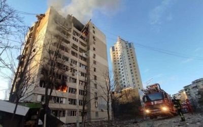 Rusiya Dneprdə hündürmərtəbəli binaya raket zərbəsi endirib