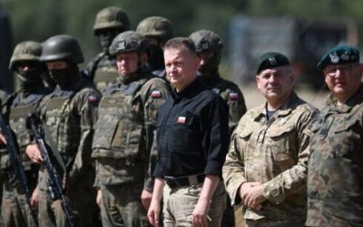 Polşa Belarusla sərhədə xüsusi qrup yerləşdirib