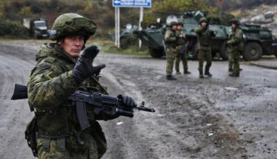 Rus hərbi təyyarəsi Füzuliyə eniş edir: Sülhməramlıları aparacaq? – FOTO