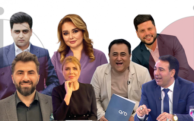 Onlar auditoriya ilə məzələnir... -