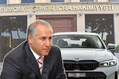 İcra Hakimiyyəti sabiq nazirdən 133 minə “BMW 520i” alır –