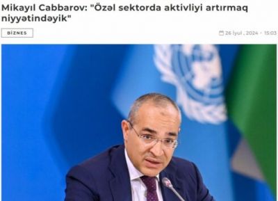 Hörmətli Mikayıl müəllim, bəlkə tezdi, niyə belə fikrə düşdünüz?!- Ekspertdən ironiya...