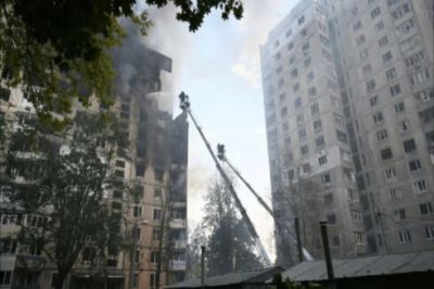 Rusiya Xarkova ballistik raketlə zərbələr endirib-44 nəfər yaralanıb /FOTO