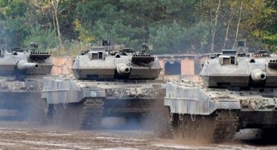 Almaniya Danimarka ilə birgə Ukraynaya 15 tank göndərdi