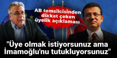 AB temsilcisinden dikkat çeken üyelik açıklaması: