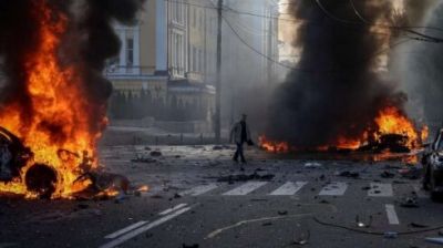Qazaxıstan səmasında Rusiyanın "Oreşnik"i partladı - Video