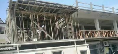 Binəqədi rayonunda növbəti qanunsuz tikinti-Videofakt
