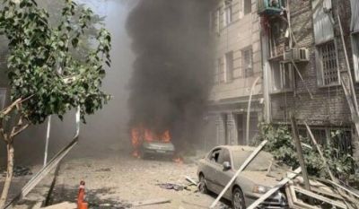 Tehranda eyni vaxtda 5 maşın partladıldı -